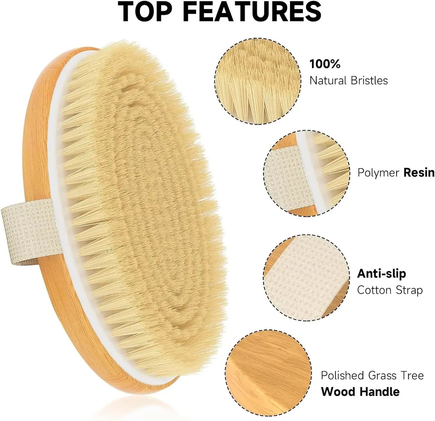 Anti Cellulite Massage Brush